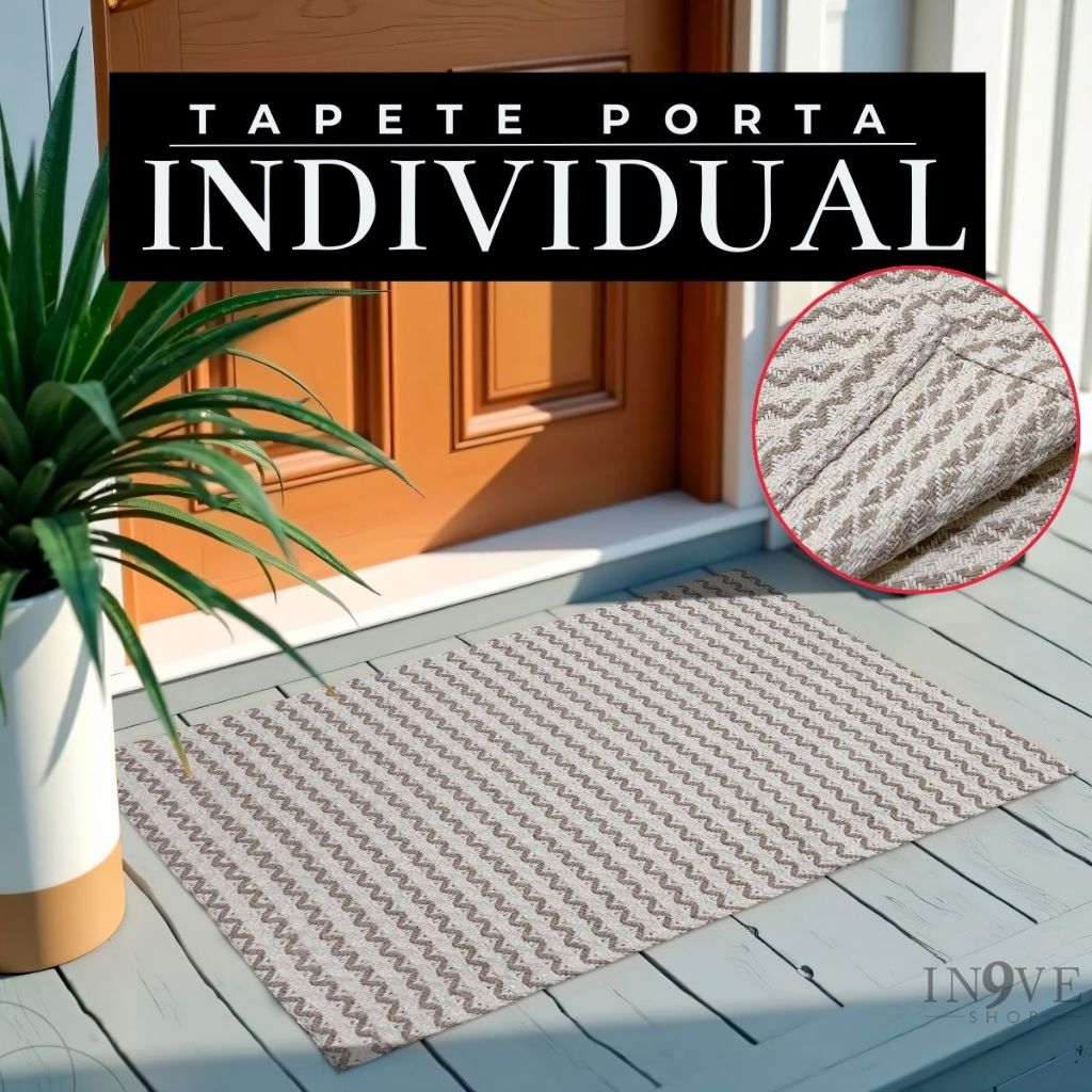Tapete Para Porta Sala Cozinha Banheiro Medida 0,40x0,60cm / 0,47x0,70cm - 100%Algodão -1 Unidade em Oferta na Shopee