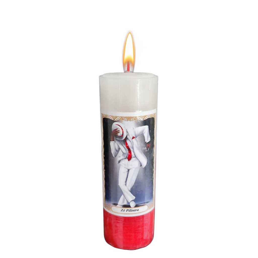 Vela Orixás Zé Pelintra 7 Dias Umbanda Candomblé Velas Coloridas 100% Parafina Pura em Oferta na Shopee