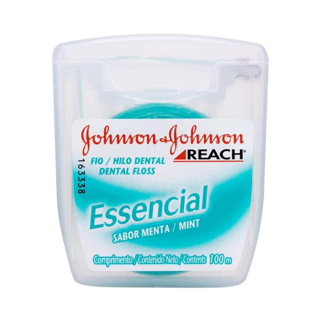 Fio Dental Johnson'S Reach Essencial Menta 100m em Oferta na Shopee