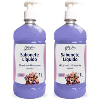 Sabonete Liquido Glicerinado - 1 Litro - 2 Unidades em Oferta na Shopee