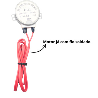 Motor com fio  chocadeira para viragem dos ovos 110v ou 220v em Oferta na Shopee
