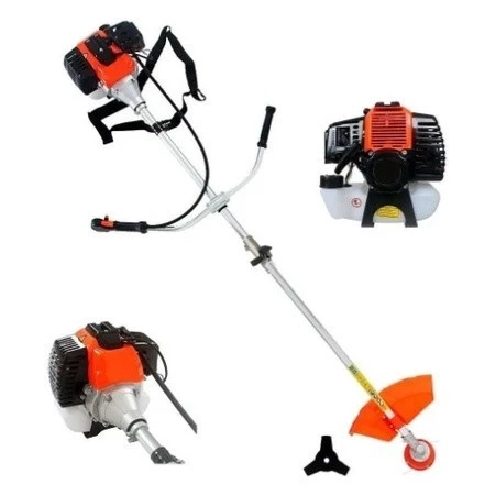 ROÇADEIRA A GASOLINA 65CC BIPARTIDA + LÂMINA 3 PONTAS SUPER POTENTE IMPERDÍVEL em Oferta na Shopee