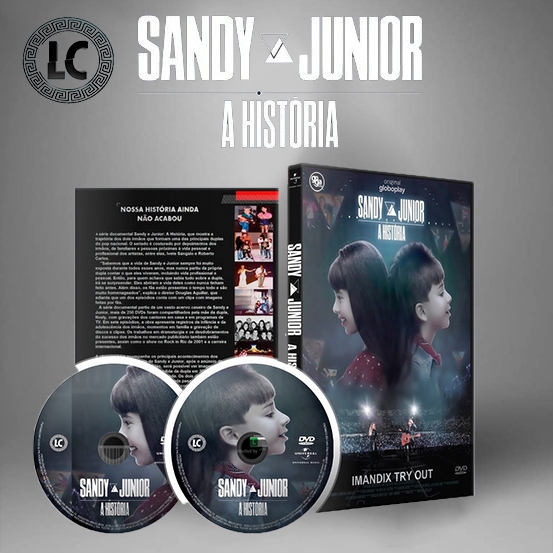 DVD SANDY E JUNIOR A HISTÓRIA DOCUMENTÁRIO