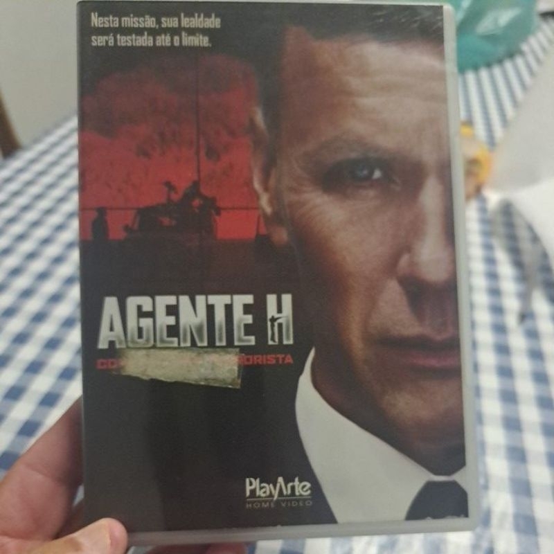 DVD 2 FILMES: AGENTE H conspiração terrorista + AGENTE H missão resgate cinema da Suécia