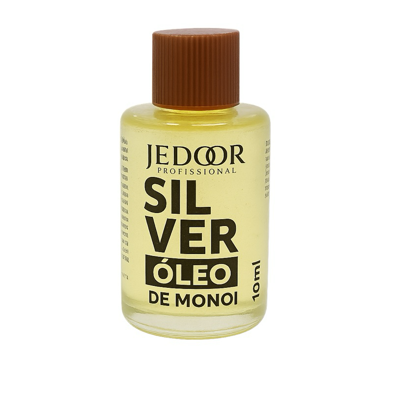 Óleo Reparador de Pontas Monoi Silver 10ml Jedoor Profissional em Oferta na Shopee