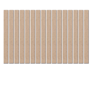 Kit 40 Ripas Cru 120Cm Mdf Madeira Ripado Shiplap Painel Decorativo Retangular Decoração Quarto em Oferta na Shopee