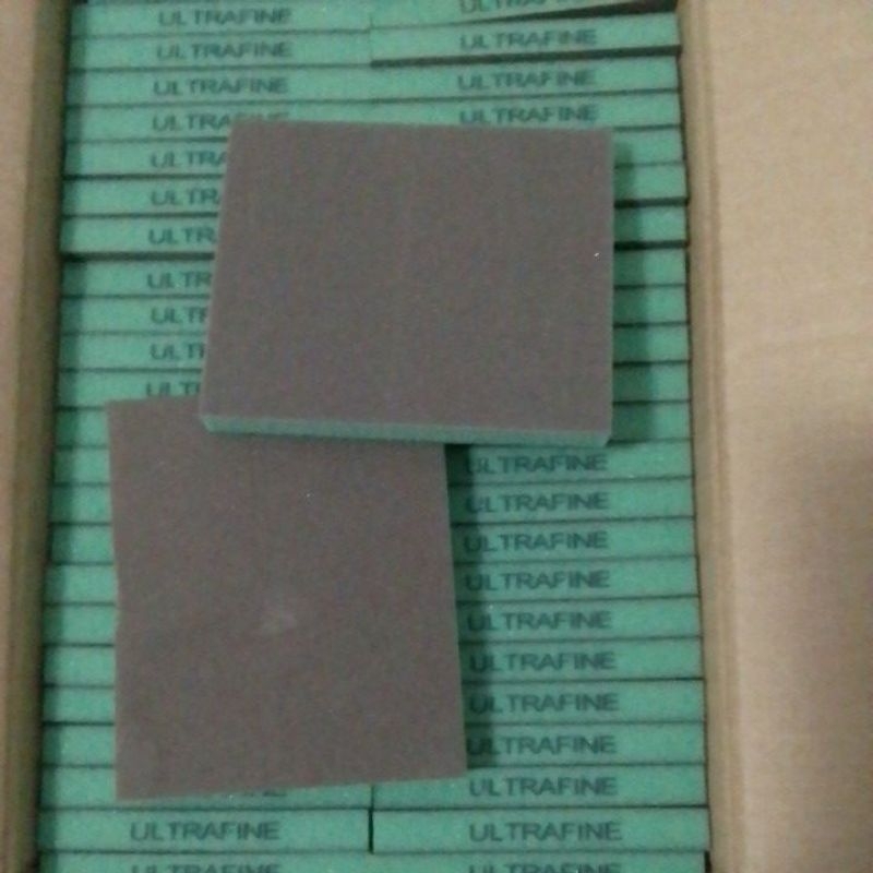 Kit 10 lixas dupla face grão 400 e grão 600 em Oferta na Shopee