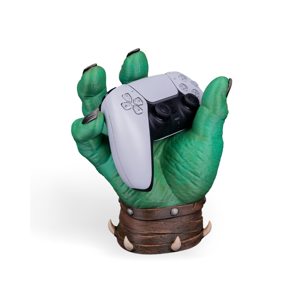 Suporte para Controle Monstro Verde “Hulken” – PlayStation / Xbox – Mão Robô Resistente