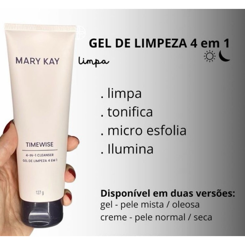 Gel de limpeza TimeWise 3D Mary Kay