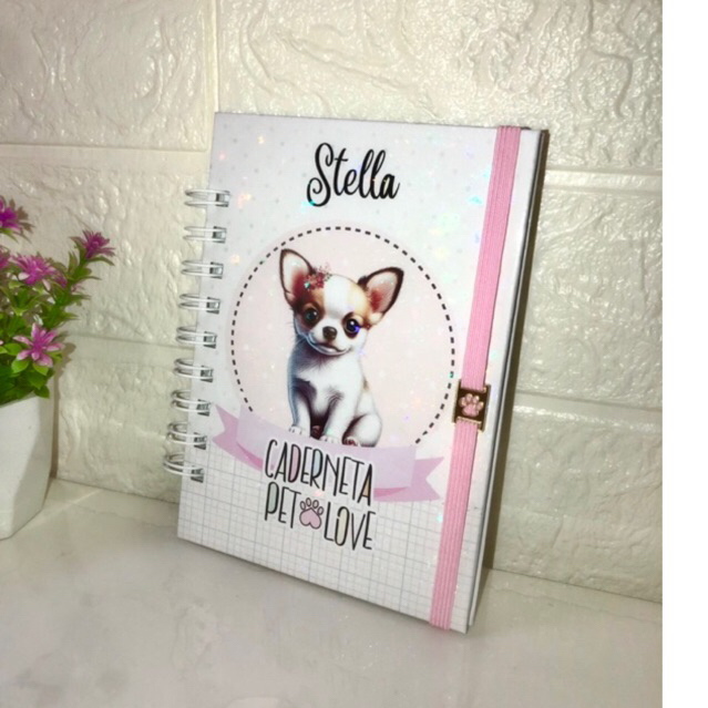 Caderneta de Vacinação para Pet - CAPA DURA QUE NÃO DESBOTA