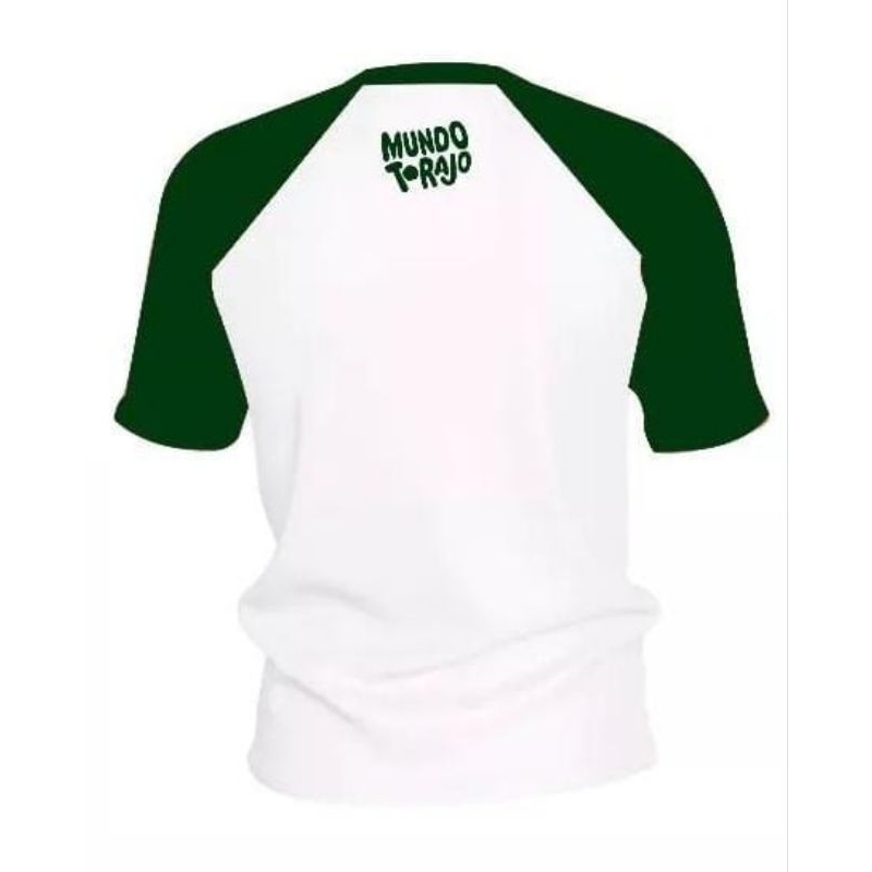 Camiseta RAGLAN VERDE Torajo AZEDO Mundo Torajo Limão Camisa da Mundo Torajo Blusa