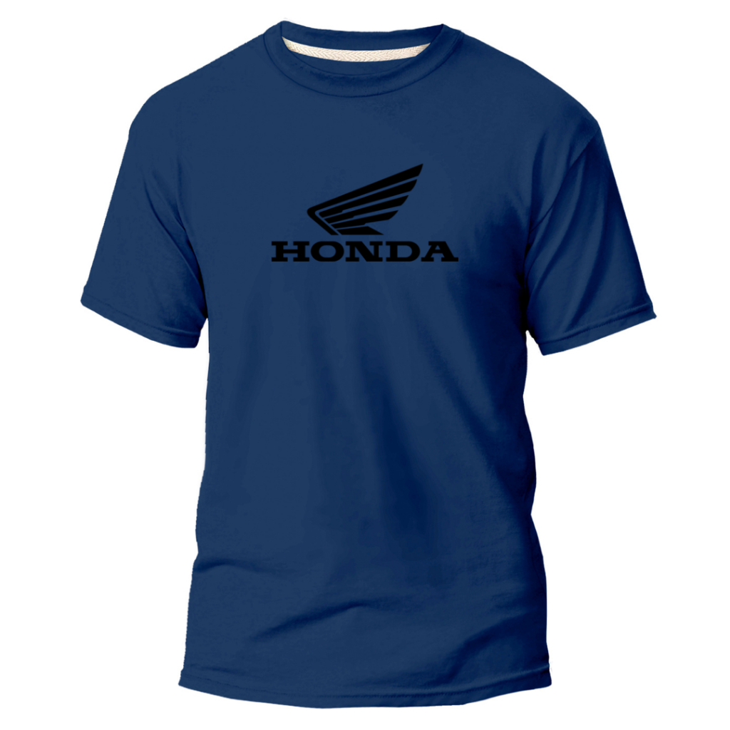 Camiseta Moto Honda Camisa 100% Algodão Fio 30.1 T-Shirt Premium em Oferta na Shopee