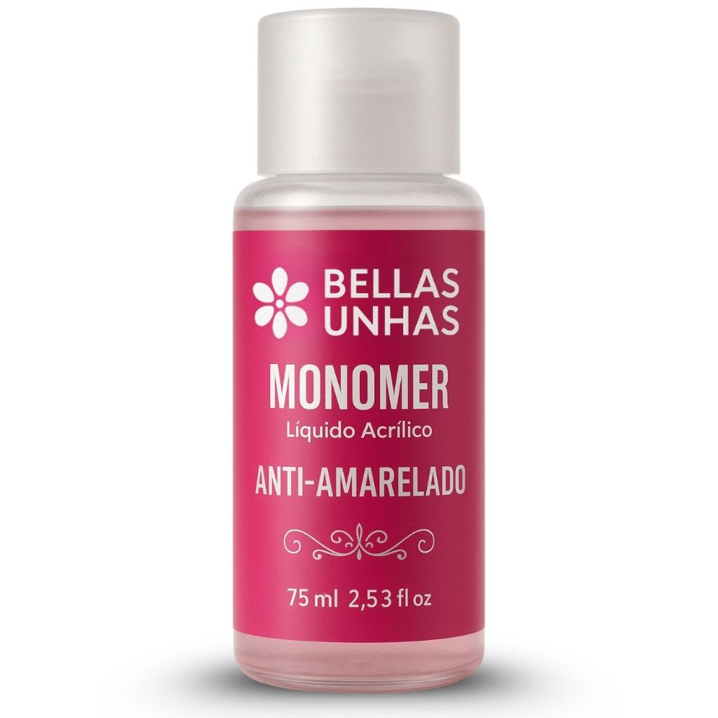 Monomer 100 ml Líquido Acrílico Acrylic Liquid Nail Unhas Porcelana  - Envio Imediato