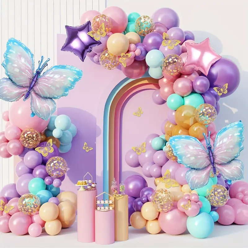 Kit 152 Balões Bexiga Jardim Encantado - Balão Bexigas Candy Número 7 Para Festas e Aniversários em Oferta na Shopee