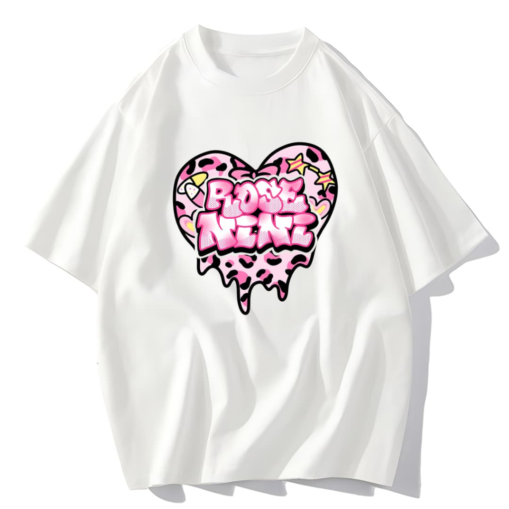 Camiseta Casual Coração Estampada Frases Engraçada Memes Feminino Masculino Unissex Blusa