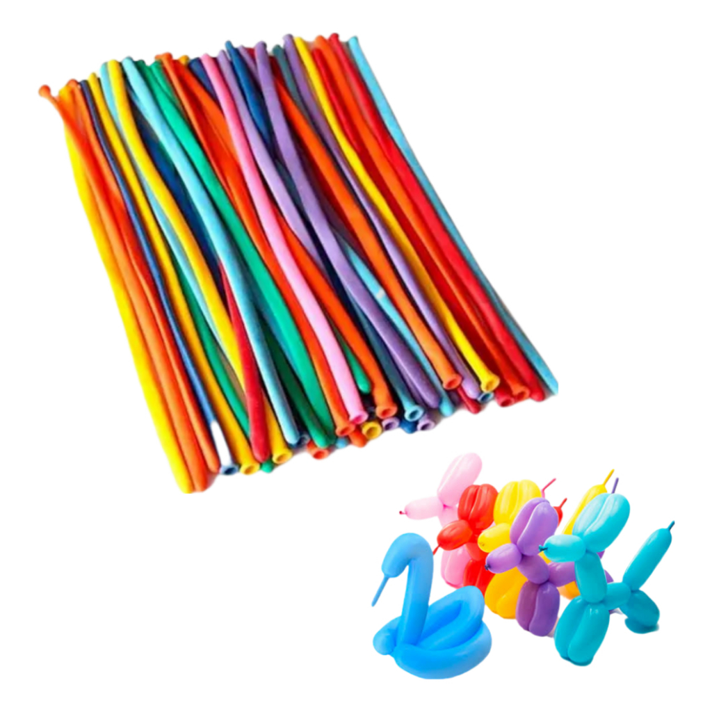 Balão Canudo 260 Bexigas De Esculturas E Bichinhos em Oferta na Shopee