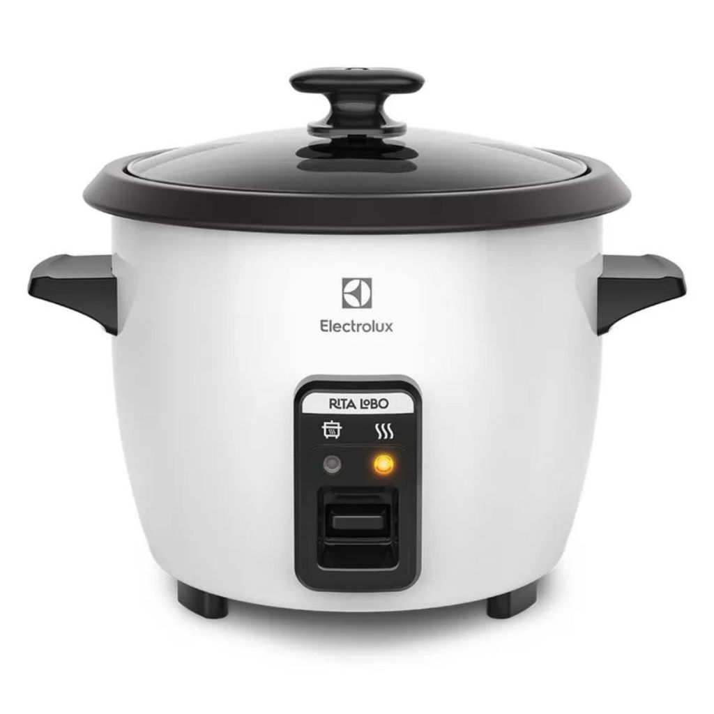 Panela Elétrica de Arroz Easyline 1,3 Litros 7 Xícaras 500w Cozimento a Vapor Electrolux