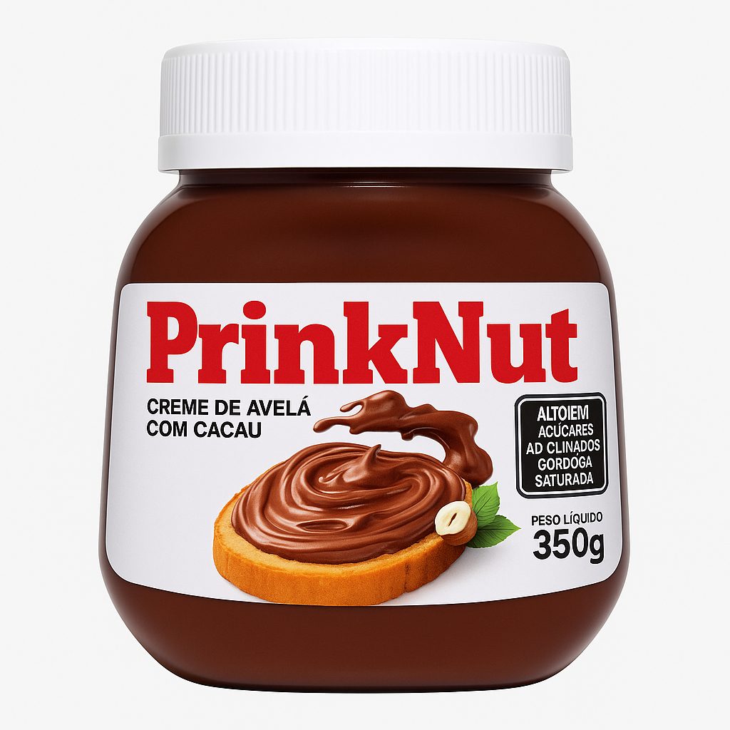 CREME DE AVELÃ PRINKNUT POTES DE 350g-1Kg-2Kg em Oferta na Shopee