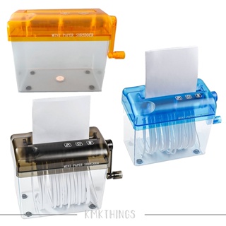 Fragmentadora Triturador Picador de Papel Portátil com Manivela em Oferta na Shopee