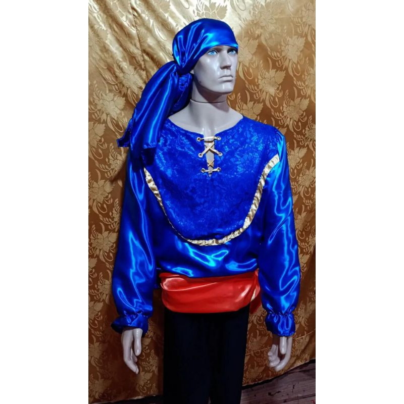 conjunto cigano/bata lenços e calça.