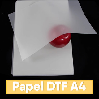 50 Folhas Filme DTF A4 Para Transferência Térmica - (21x30cm) - Alta Qualidade - JOJO