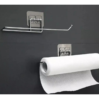 Porta Papel Toalha e Suporte de Filme de Alumínio para Parede de Cozinha em Oferta na Shopee