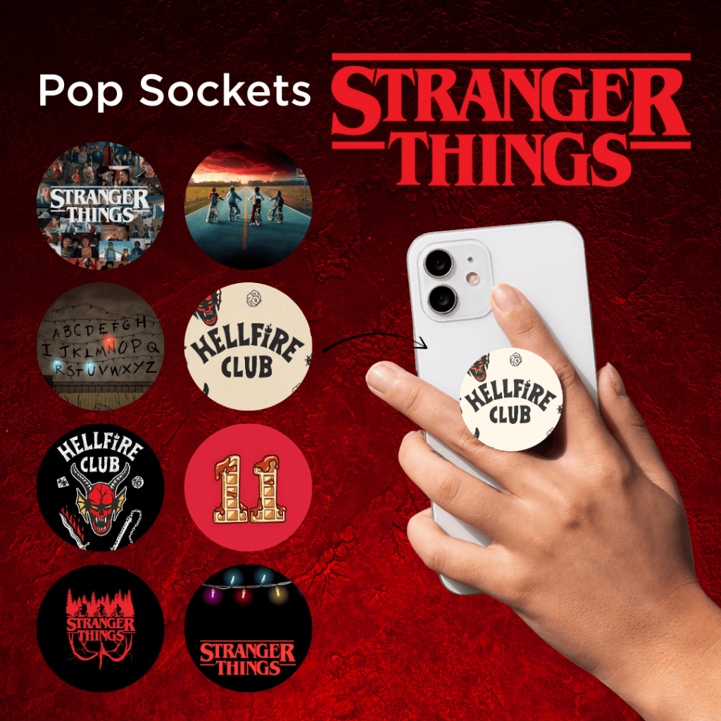Pop Socket Personalizado Stranger Things