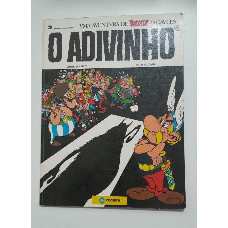Revista Asterix O Adivinho.