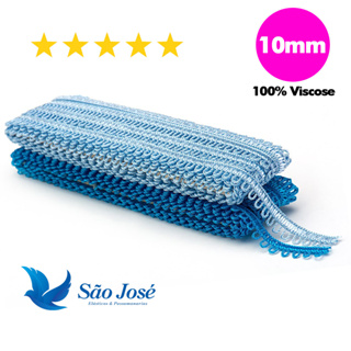 Renda Passamanaria Ponto Curva São José 10mm x 10m - Ref. 7000 | Ideal para Artesanato e Costura em Oferta na Shopee