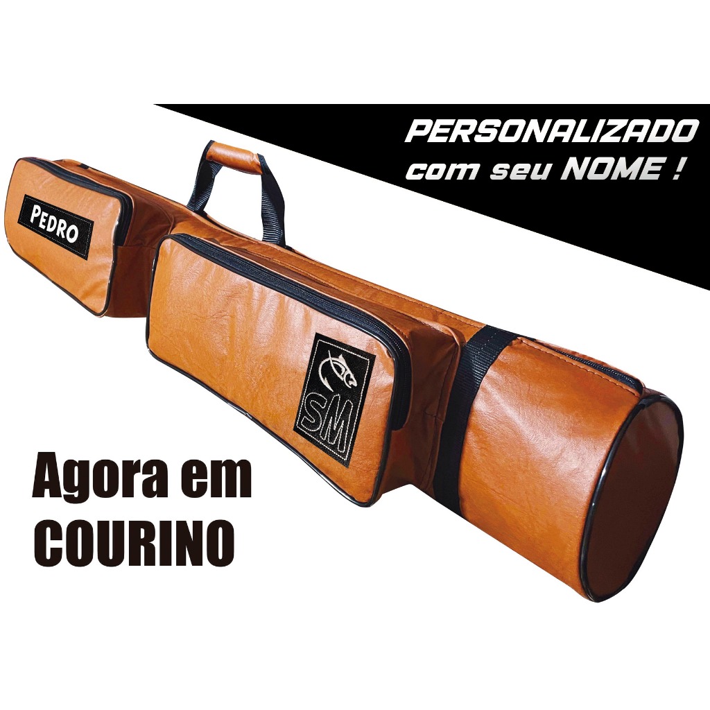 Bolsa porta vara de pesca 1 metro até 1,80mt em Oferta na Shopee