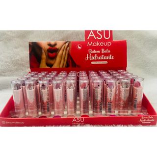 Kit 10 OU BOX Com 50 Batom Hidratante Super Fixação Revenda em Oferta na Shopee