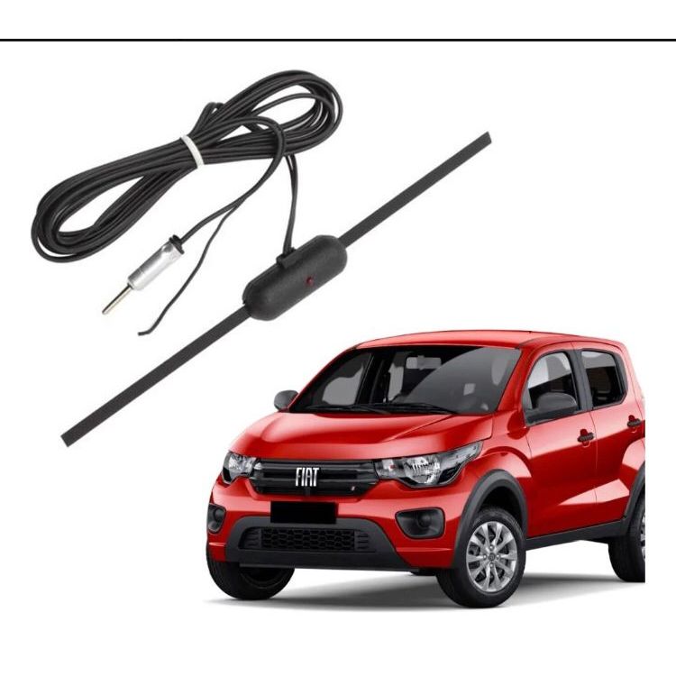 Antena Interna Rádio AM FM para Automóveis Pick-up Caminhão Van Trailer Universal de Para-brisa em Oferta na Shopee