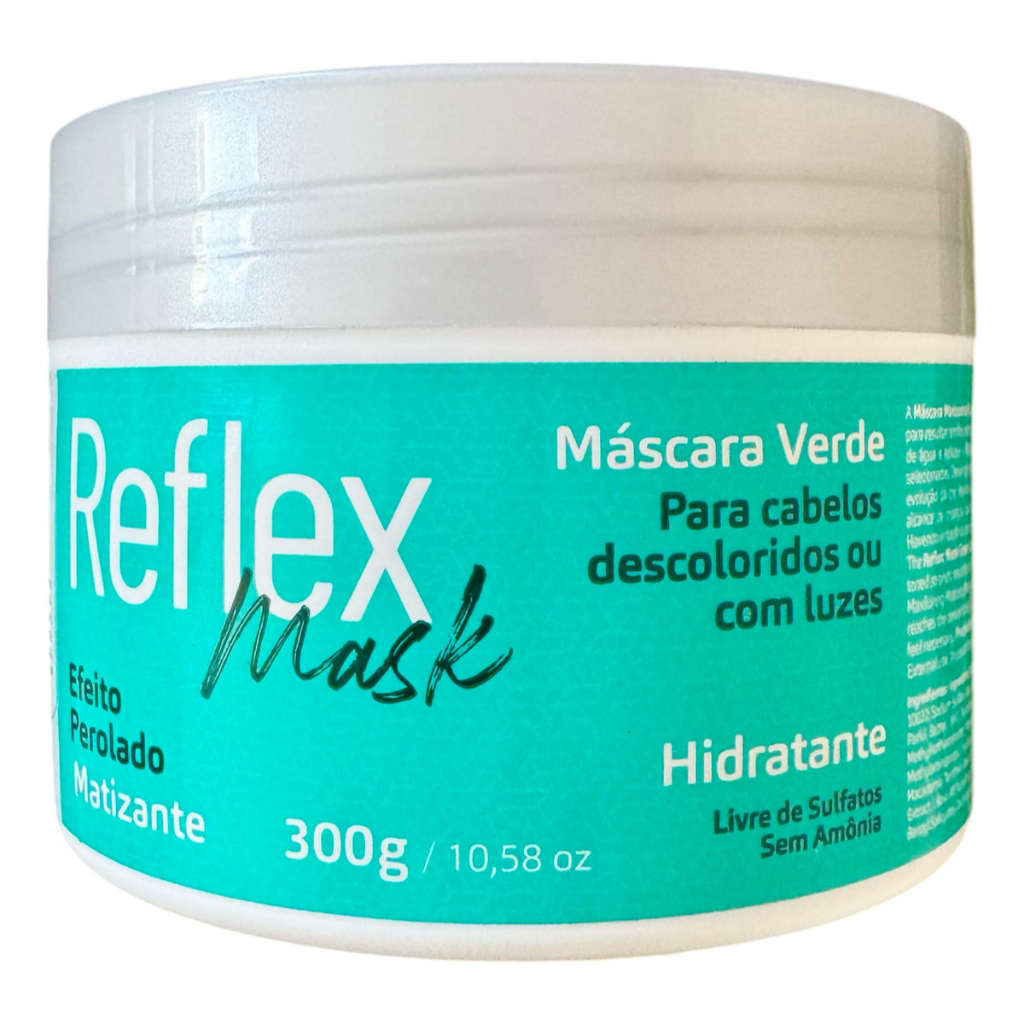 Maxilluring Mascara Verde Efeito Perolado 300g Matizador em Oferta na Shopee