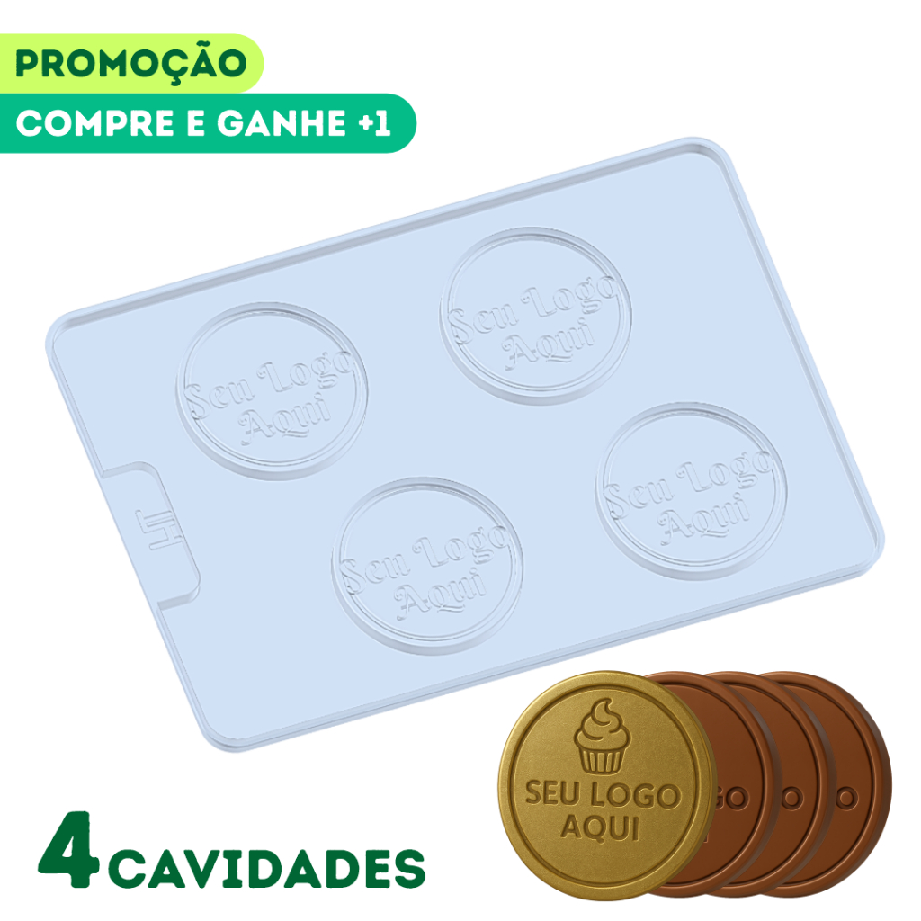 Forma de Chocolate Personalizada - Comprar com Melhor Preço em Lanches