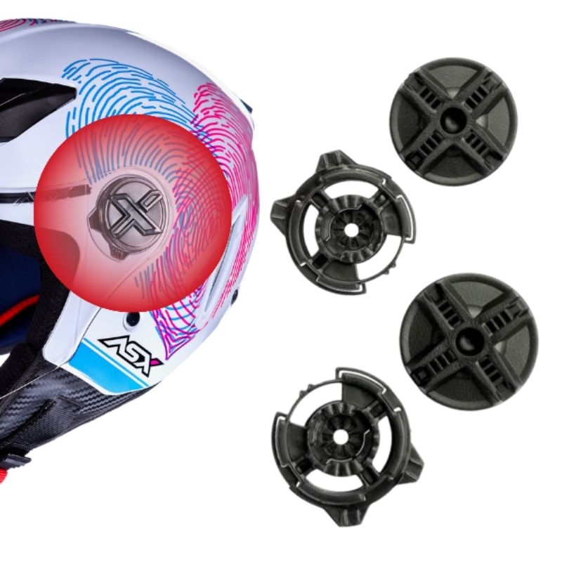 TSF | Botão Lateral Asx City Air (aberto) Reparo Fixador em Oferta na Shopee