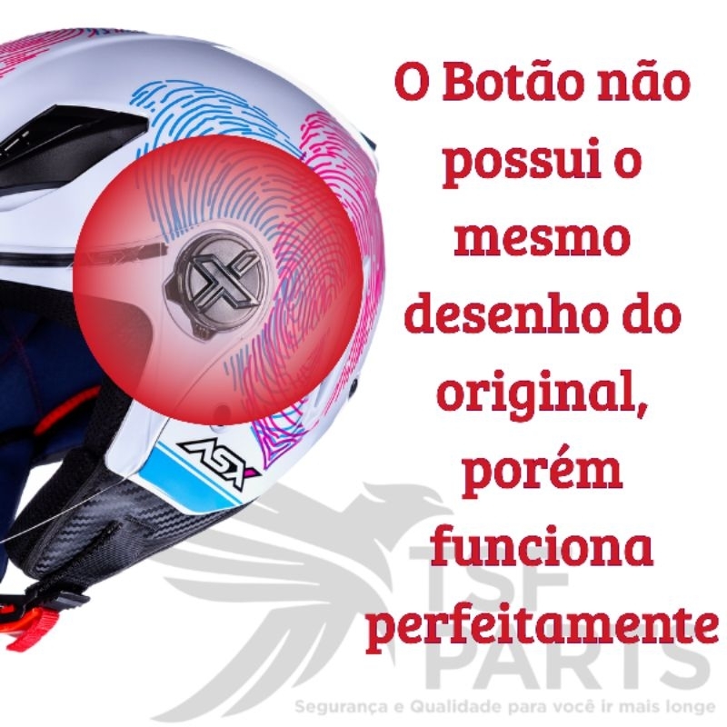 TSF | Botão Lateral Asx City Air (aberto) Reparo Fixador