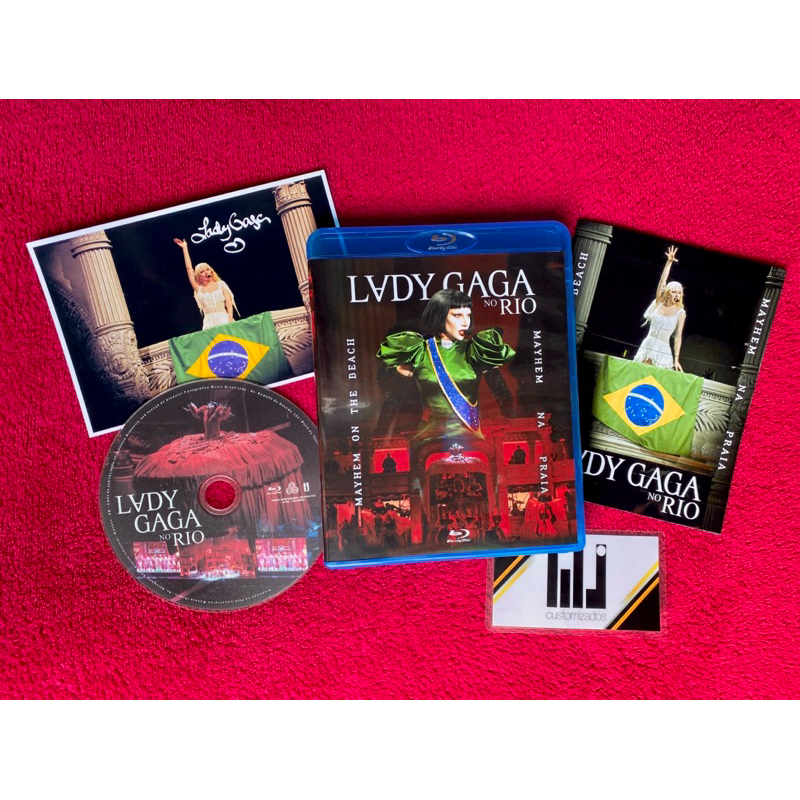 LADY GAGA / NO RIO / MAYHEM NA PRAIA (BLURAY FAN MADE)