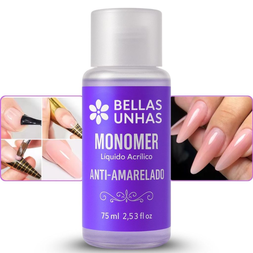 Monomer Líquido Acrílico Porcelana Acrylic Liquid Nail Unhas Alongamento Gel  - Envio Imediato em Oferta na Shopee