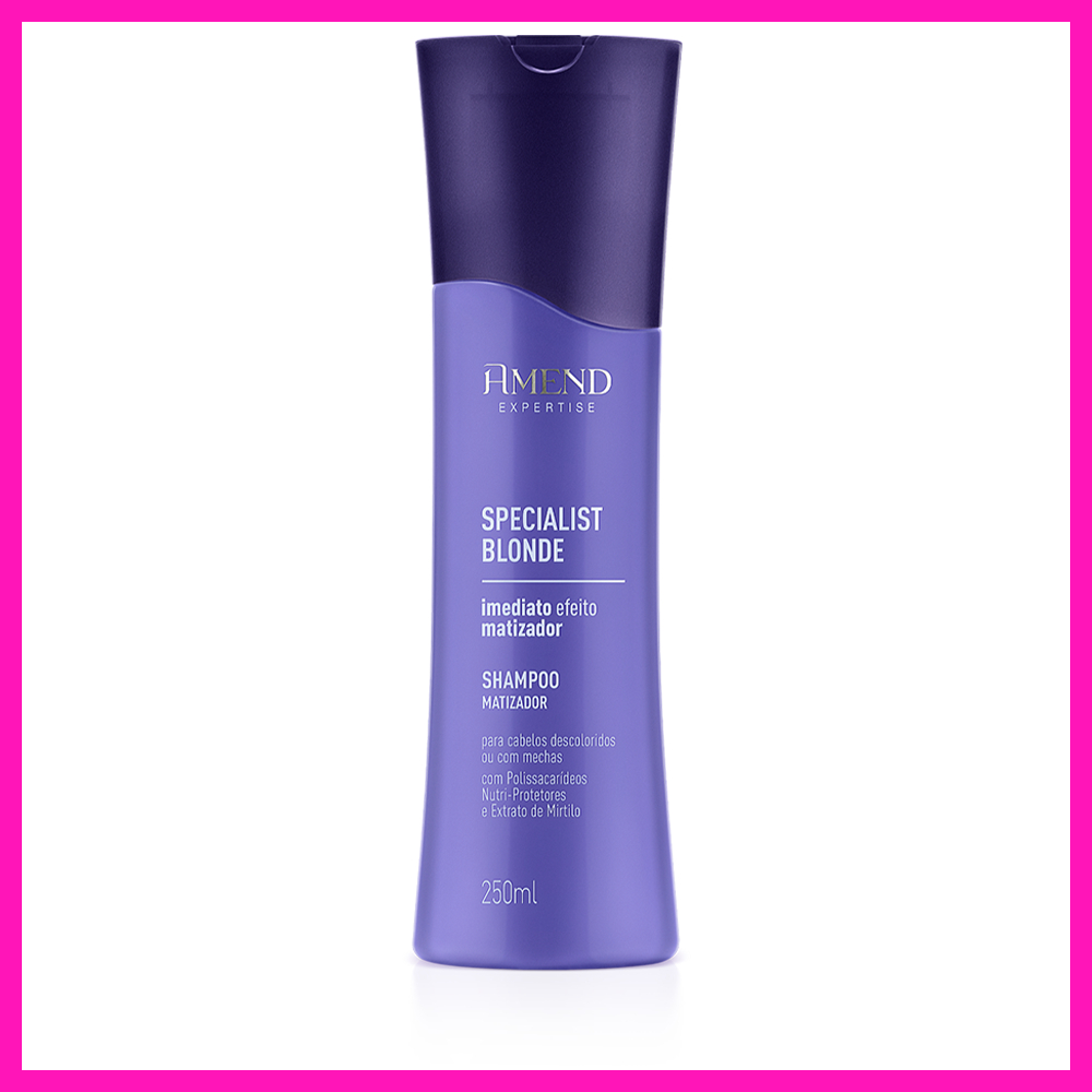 Amend Expertise Shampoo Specialist Blonde 250ml (Para Cabelos Descoloridos ou com Mechas)