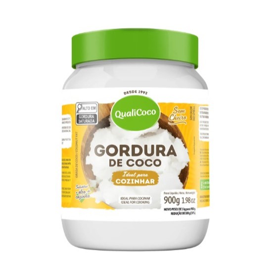 Gordura de Coco 900g - QualiCoco