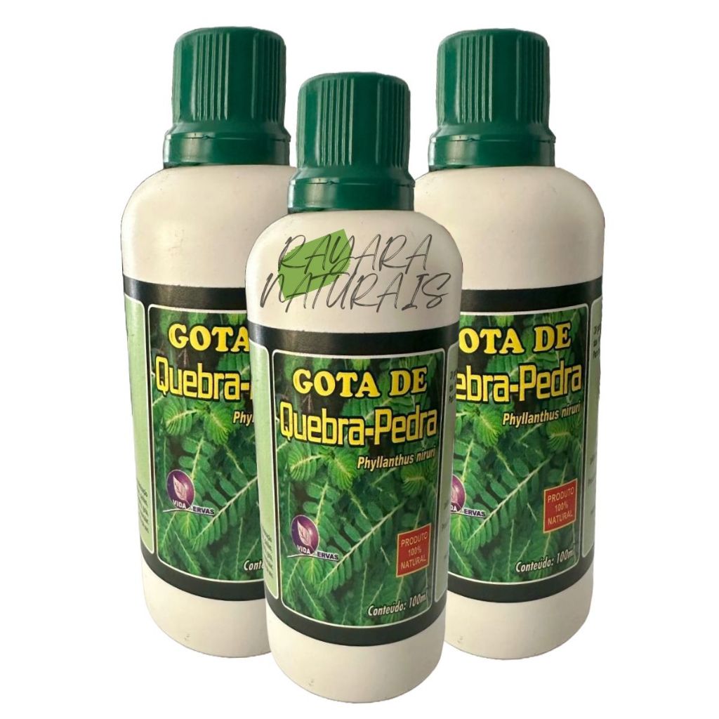 Composto em Gotas Quebra Pedra 100 ml em Oferta na Shopee