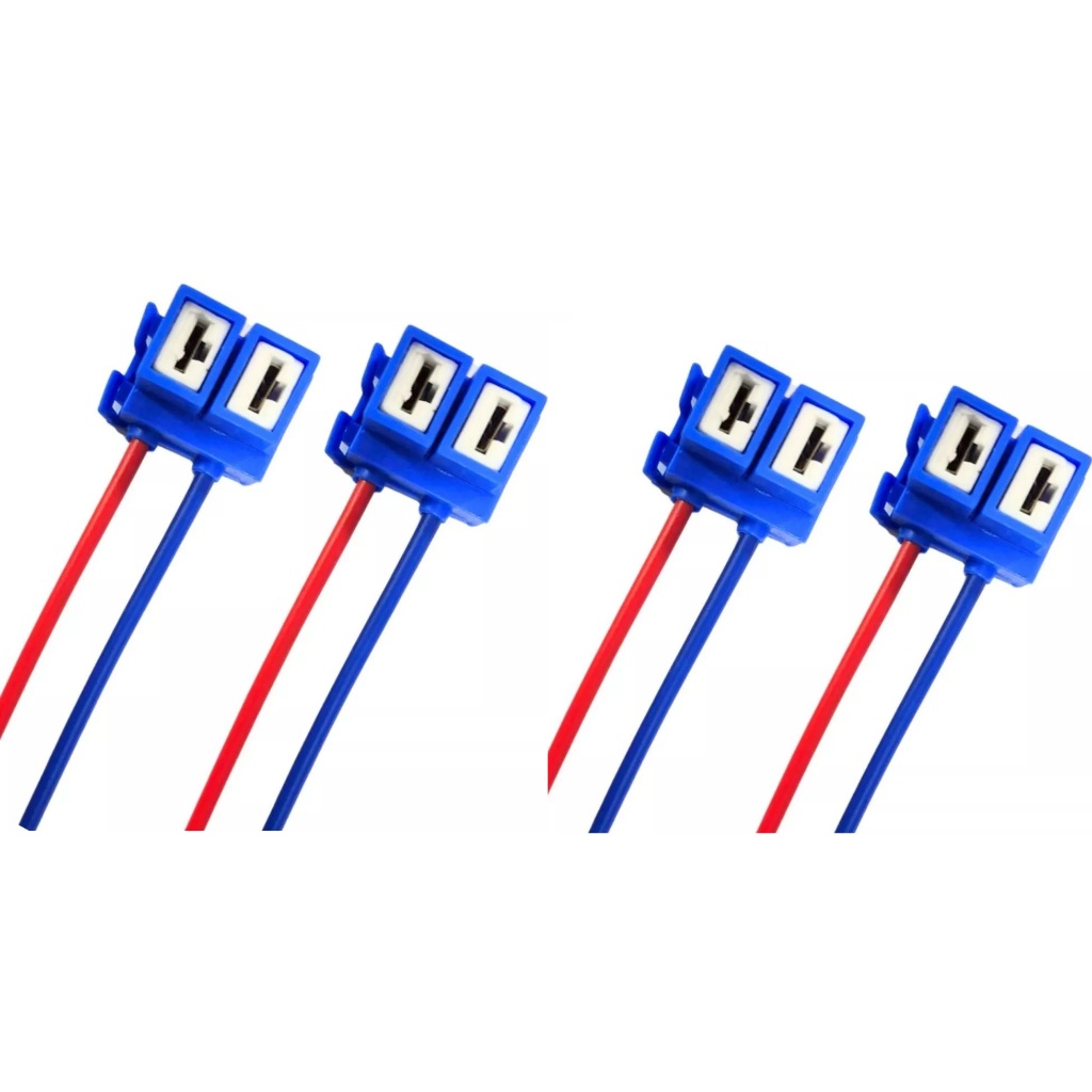 Kit 4 Soquete H7 Com Chicote em Oferta na Shopee