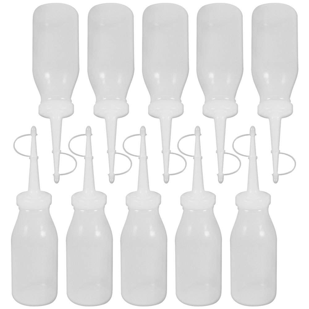 Almotolia Aplicador 100ml Frasco Pisseta Bico Reto Laboratório Medicina Diversos de Líquidos Escolha