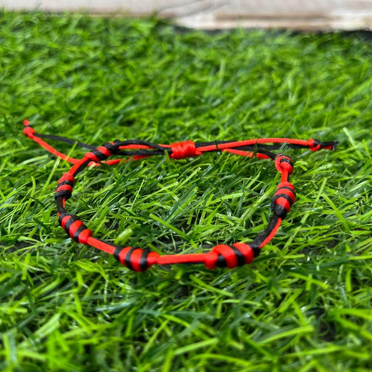 Pulseira 7 Nós EXU Regulável Proteção Fé Estilo Energizada