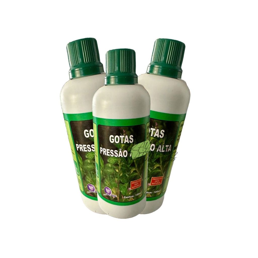 Composto em Gotas Pressão Alta 100ml em Oferta na Shopee