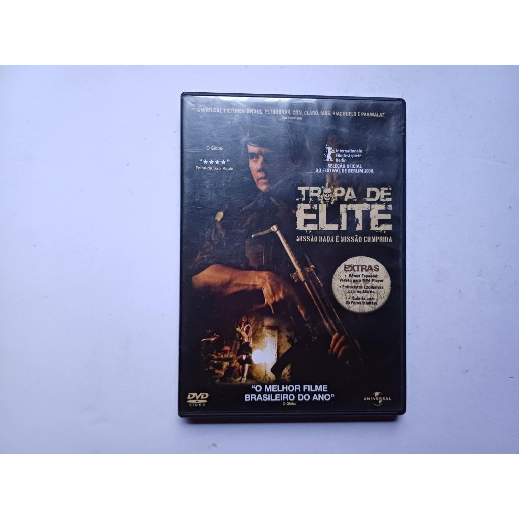 dvd Tropa de Elite - de josé Padilha com Wagner Moura André Ramiro Caio Junqueira