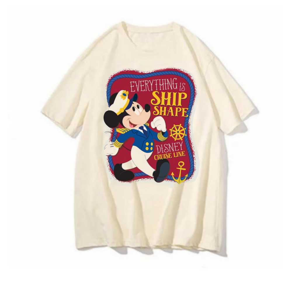 Camiseta Mickey Cruise Line blusa divertida estampa disney world camisa personagem tshirt casual
