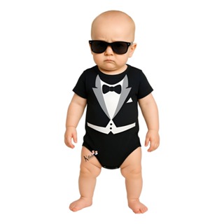 Body Bebê Tématico + Oculos Poderoso Chefinho Mêsversario Fantasia Menino em Oferta na Shopee