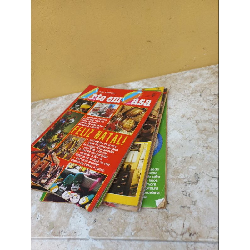 revistas arte em casa  6 volume.