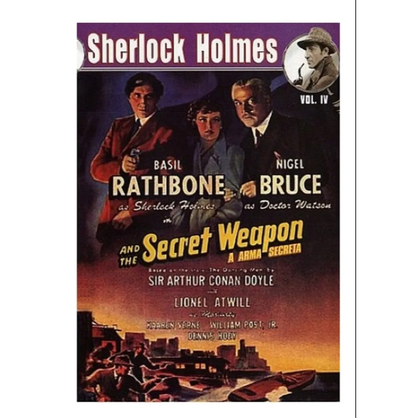 Sherlock Holmes Vol.4 / A Arma Secreta / Dvd734